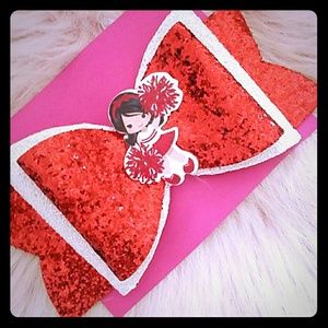 Jumbo hand made hair bow